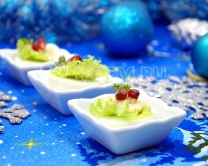 Фаршированные яйца на праздничный стол