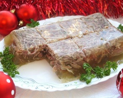Холодец из свиной рульки
