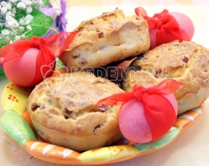 Закусочные кексы на Пасху