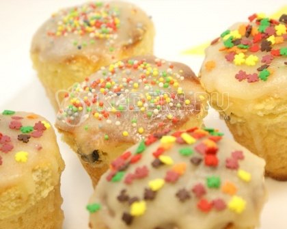 Кулич миндальный