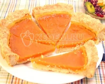 Пирог с начинкой из тыквы